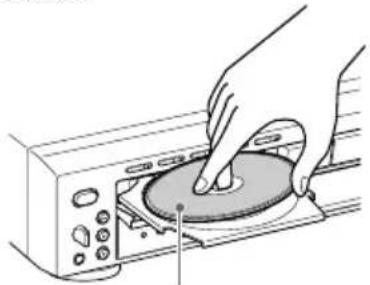 SONY RCD-W500 - Spela en skiva med MP3-filer (gäller endast DECK A) - 3