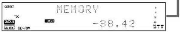C:\TEXT MEMORY TOC DECK B CD TEXT CD-RW DISC -38.42