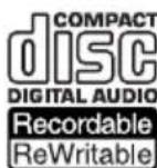 SONY RCD-W500 - Audio CD-RW-skivor - 2