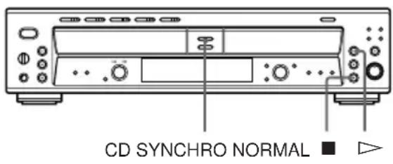 CD SYNCHRO NORMAL ■ ▷