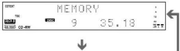 CDTEXT TOC DECKB CD-TEX CD-RW MEMORY DISC 9 35.18 16 40 SETT