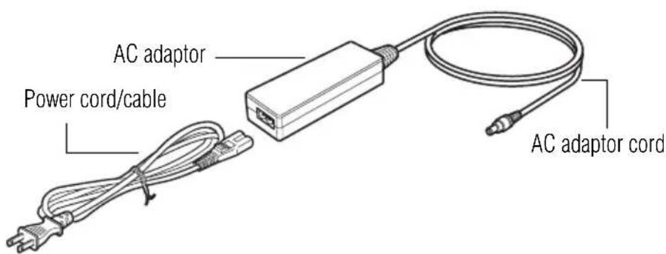 AC adaptor Power cord/cable AC adaptor cord