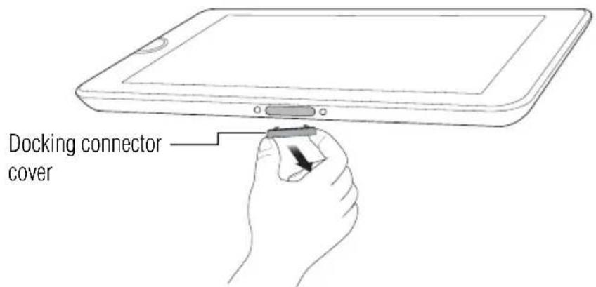 Docking connector cover
