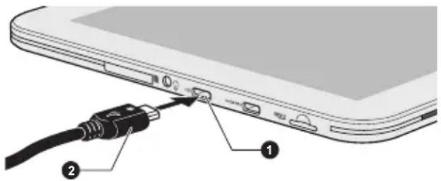 TOSHIBA Excite AT200 - Verbindung mit einem Computer - 1