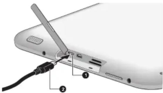TOSHIBA Excite AT10 - Verbindung mit einem Computer - 1