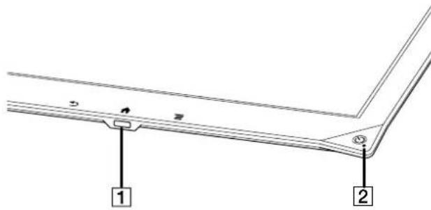 Technical diagram of a bent metal bracket with labeled parts 1 and 2