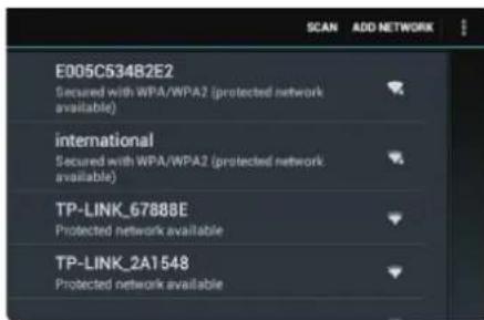 DENVER TAQ-70012 - Mit dem Wireless Internet verbinden - 3