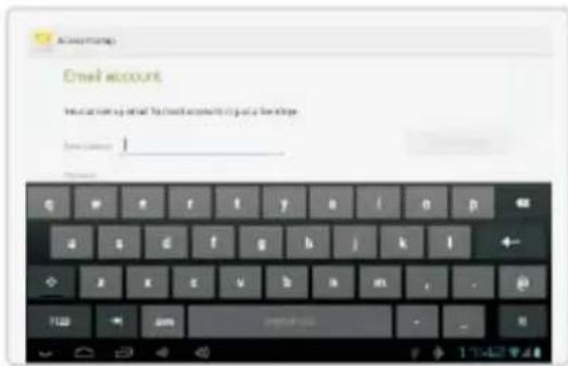 DENVER TAC-97032 - Einrichten eines E-Mail-Accounts - 1