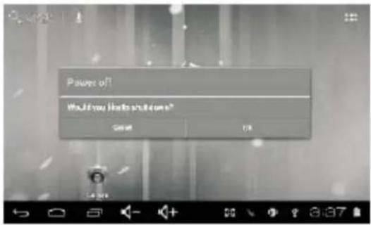 DENVER TAC-97032 - Ein- oder Ausschalten des Tablet-PCs - 1