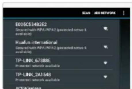 DENVER TAC-97032 - Mit dem Wireless Internet verbinden - 4
