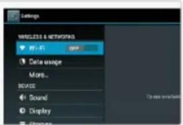 DENVER TAC-97032 - Mit dem Wireless Internet verbinden - 2