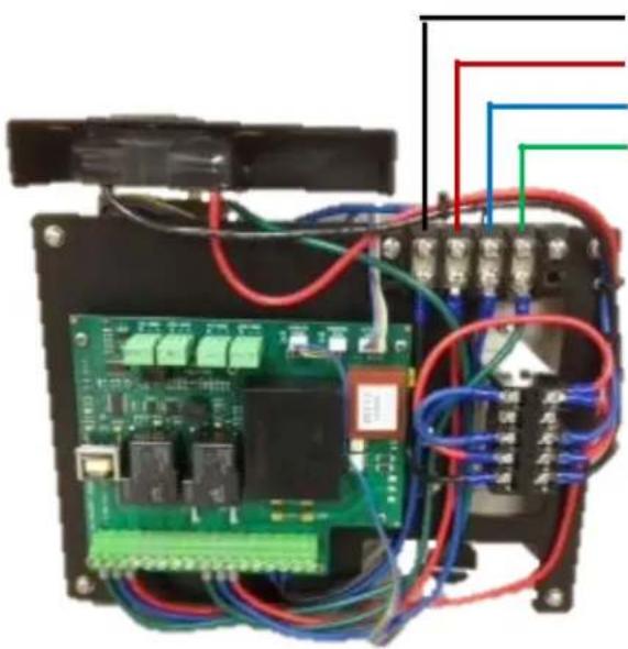 Tempest Cyclone 8000 - Power Connections to 840B Enclosure - 2
