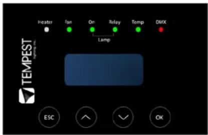 Tempest Cyclone 8000 - Control Interface - 1