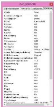 CANON Digital Photo Professional 4.2 Windows - Überprüfen der Bildinformationen - 3