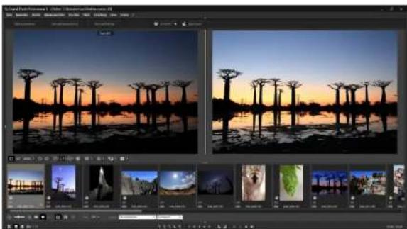 CANON Digital Photo Professional 4.2 Windows - Wählen Sie ein Bild aus, das bearbeitet wird, und klicken Sie auf die Schaltfläche [13] - 1