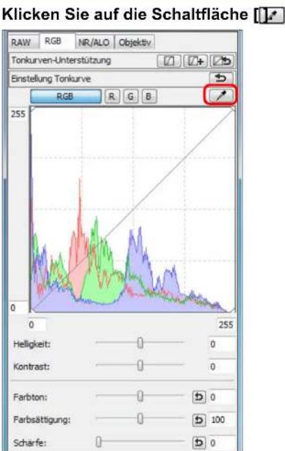 CANON Digital Photo Professional 3.14 Windows - Einstellen des Farbtons mit der Funktion Weißabgleich klicken - 1