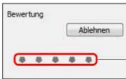 Bewertung Ablehnen