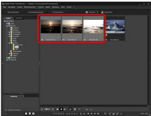 CANON Digital Photo Professional 4.4 Windows - Erstellen von HDR-Bildern (Hoher Dynamikbereich) - 3