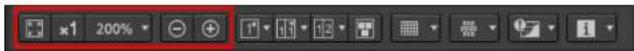 CANON Digital Photo Professional 4.4 Windows - Ändern der Vergrößerung - 1