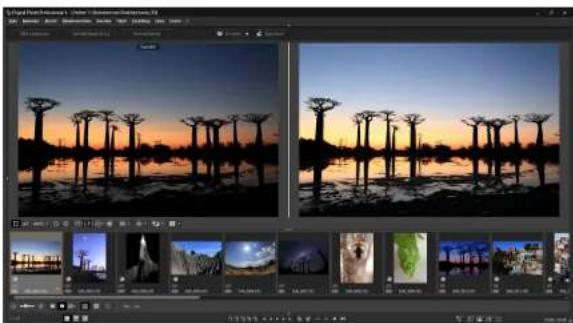 CANON Digital Photo Professional 4.4 Windows - Wählen Sie ein Bild aus, das bearbeitet wird, und klicken Sie auf die Schaltfläche [13] - 1