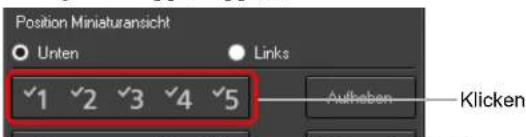 Position Miniaturansicht Unten Links ✓1 ✓2 ✓3 ✓4 ✓5 Aufheben-Klicken
