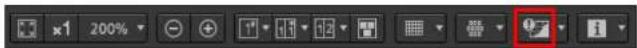 CANON Digital Photo Professional 4.4 Mac - Anzeigen von Bildbereichen außerhalb der eingestellten Werte mit Warnanzeigen (Lichter/Schatten-Warnung) - 1