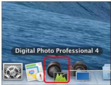 CANON Digital Photo Professional 4.4 Mac - Starten von DPP - 1