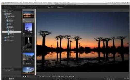 CANON Digital Photo Professional 4.4 Mac - Anzeigen des Hauptfensters (Multi-Layout) - 4
