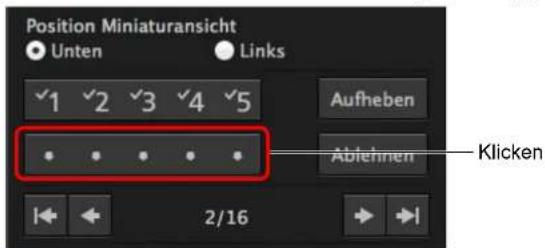 Position Miniaturansicht Unten Links ✓1 ✓2 ✓3 ✓4 ✓5 Aufheben Ablehnen Klicken 2/16