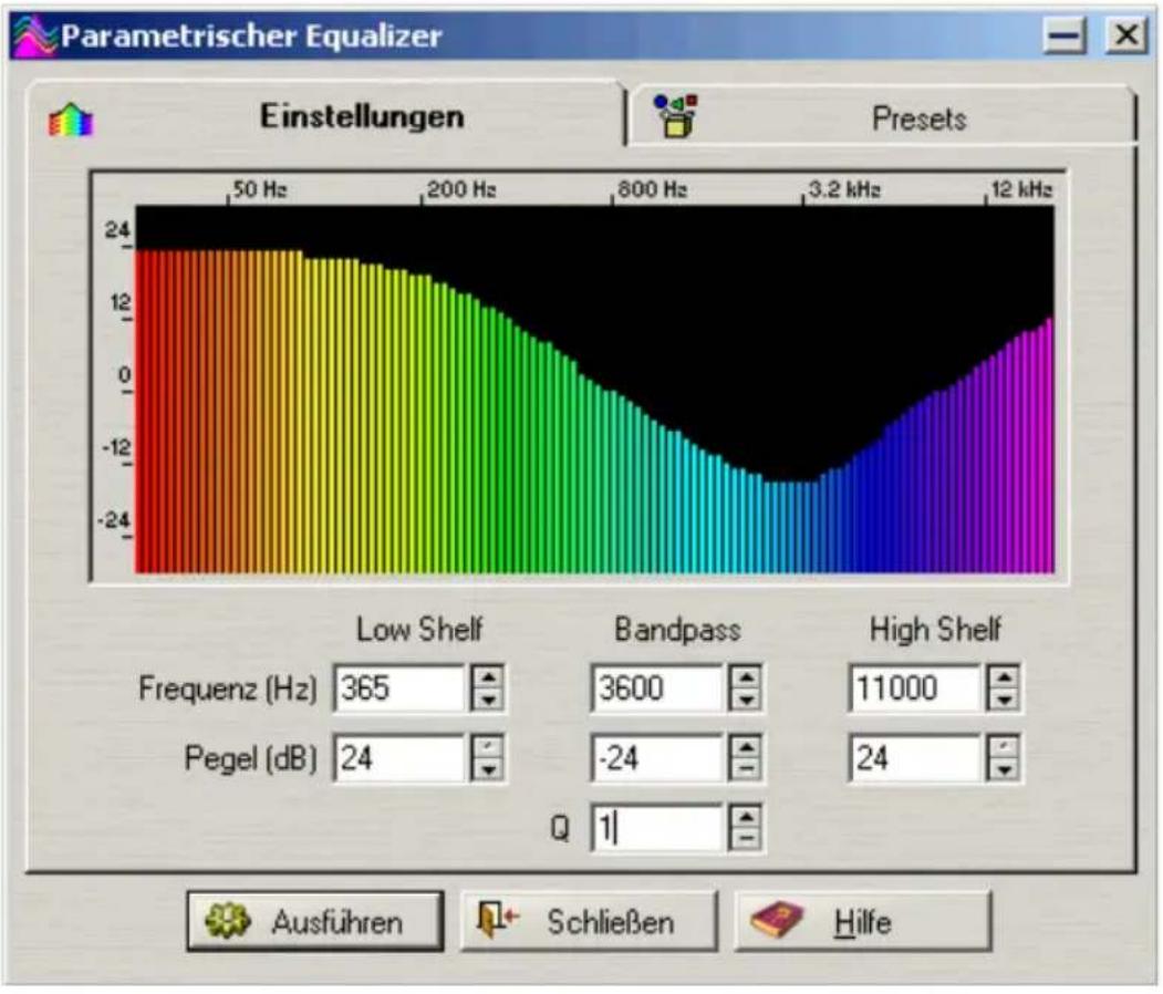 PINNACLE WaveLab Lite - EQ - Der parametrische Equalizer - 1