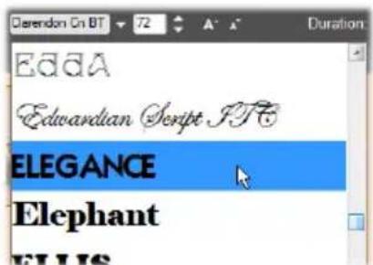 EAAA Edwardian Script FTC ELEGANCE Elephant ELLIS
