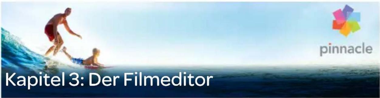 Kapitel 3: Der Filmeditor pinnacle