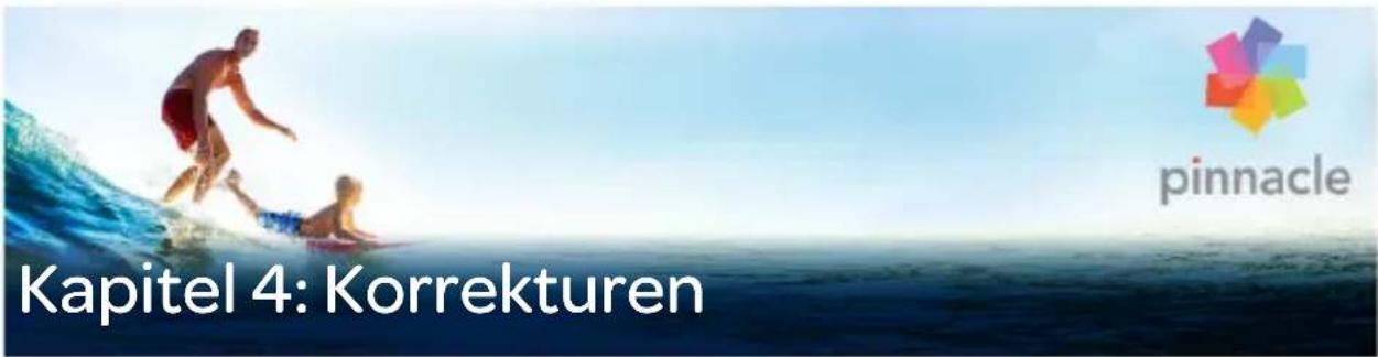 Kapitel 4: Korrekturen pinnacle