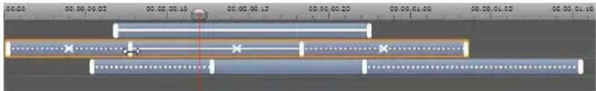 PINNACLE Studio 19 - Bearbeiten von Ebenen und Motions auf der Timeline - 2