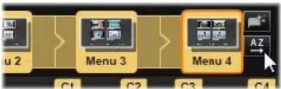 PINNACLE Studio 19 - Mehrseitige Menüs in der Menüliste - 1