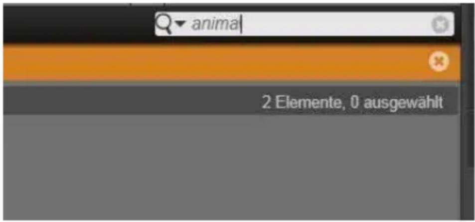 animal 2 Elemente, 0 ausgewählt