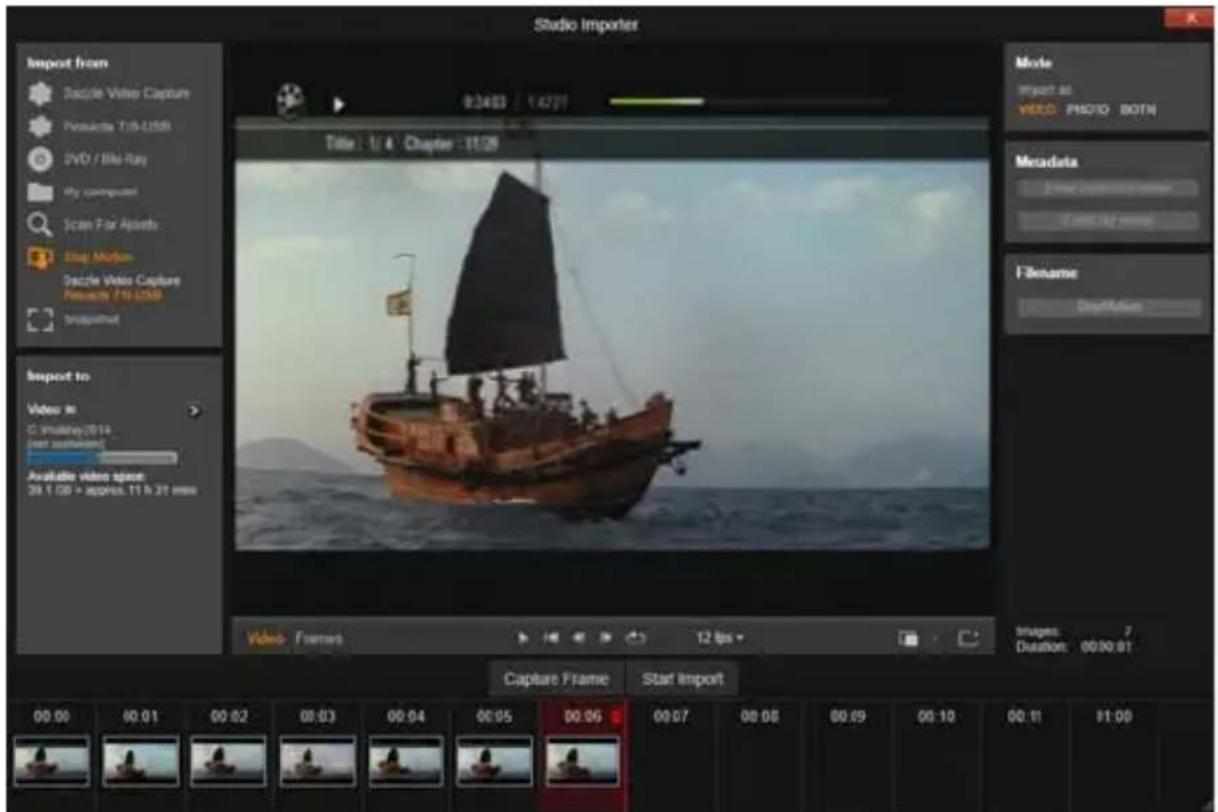 PINNACLE Studio 18 - Der Importer - 1