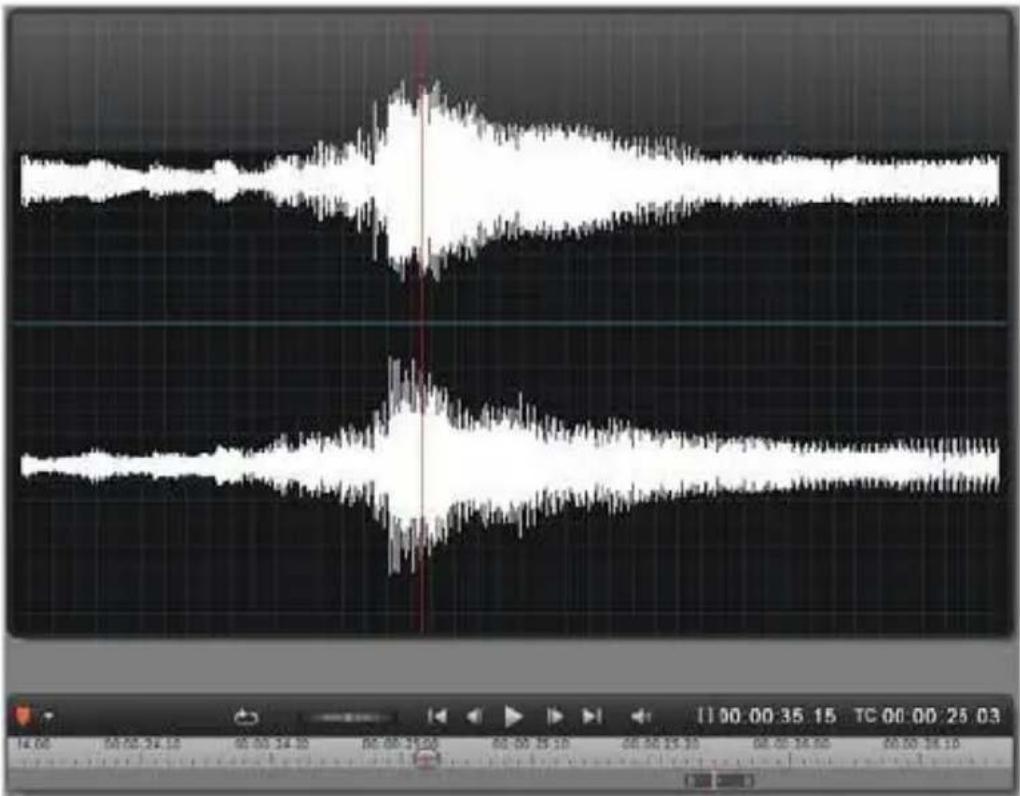PINNACLE Studio 18 - Audio-Wellenform und Tonfrequenzen - 1