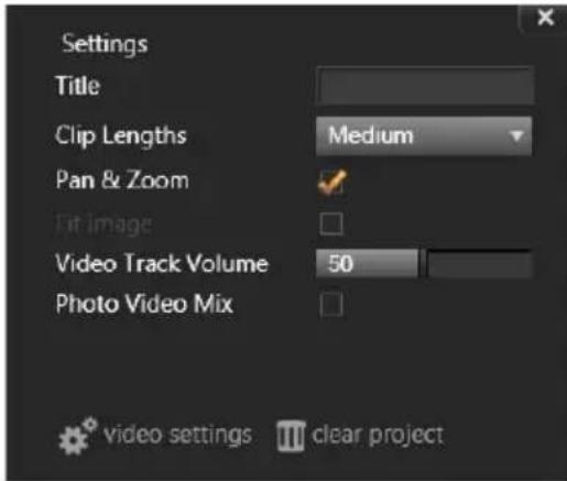PINNACLE Studio 17 Plus - SmartMovie-Einstellungen - 1