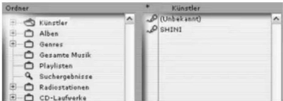 Ordner Künstler (Unbekannt) Alben Genres Gesamte Musik Playlisten Suchergebnisse Radiostationen CD-Laufverke SHINI