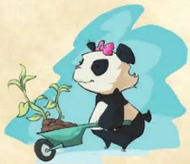 Pegasus Takenoko Chibis - PANDA - 2