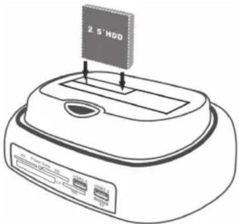 Media-Tech MT5078 - Installing 2,5" HDD - 2