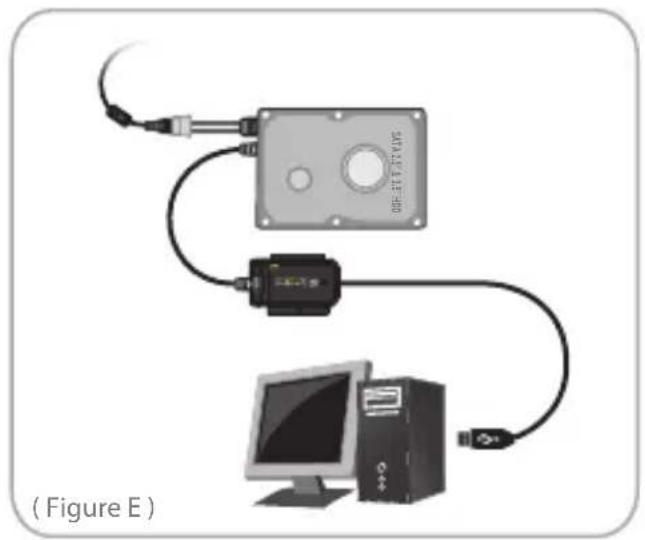 MUKii TransImp TIP-D180SU-WH - 2.5" & 3.5" SATA HDD/SSD installation: - 5