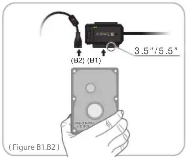 MUKii TransImp TIP-D180SU-WH - 3.5" IDE Hard Drive Installation: - 2