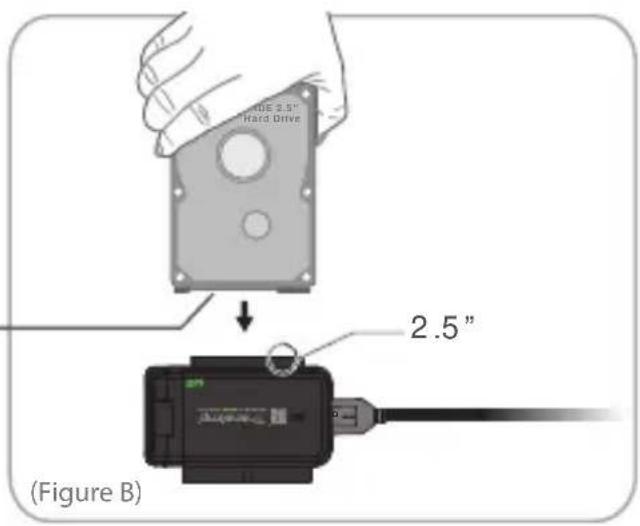 MUKii TransImp TIP-D180SU-WH - 2.5" IDE Hard Drive Installation: - 2