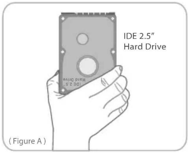 MUKii TransImp TIP-D180SU-WH - 2.5" IDE Hard Drive Installation: - 1