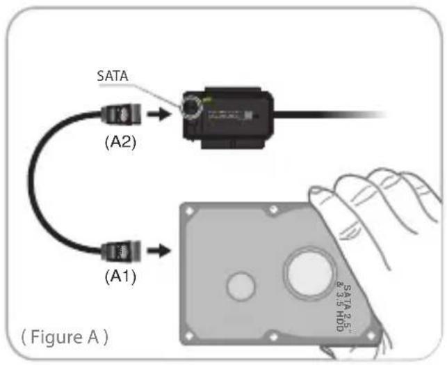 MUKii TransImp TIP-D180SU-WH - 2.5" & 3.5" SATA HDD/SSD installation: - 1