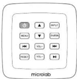 Microlab iDock130 - Remote control illustration - 1