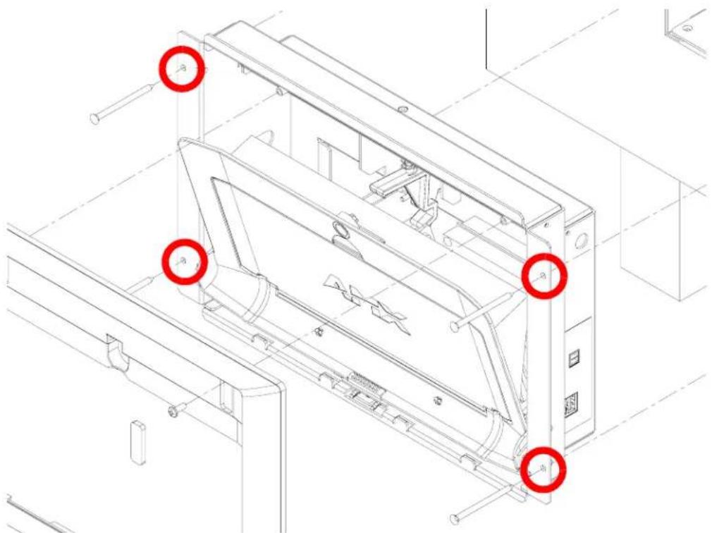 AMX MVP-WDS - Installing the MVP-WDS in a CB-MVPWDS Rough-In Box - 5