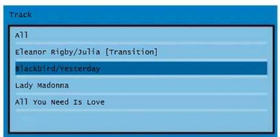 Track All Eleanor Rigby/Julia [Transition] Blackbird/Yesterday Lady Madonna All You Need Is Love